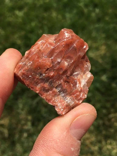 Red Calcite Meaning of in Legends