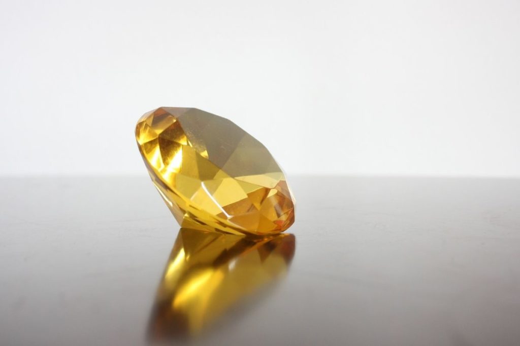 Yellow Diamond Stone