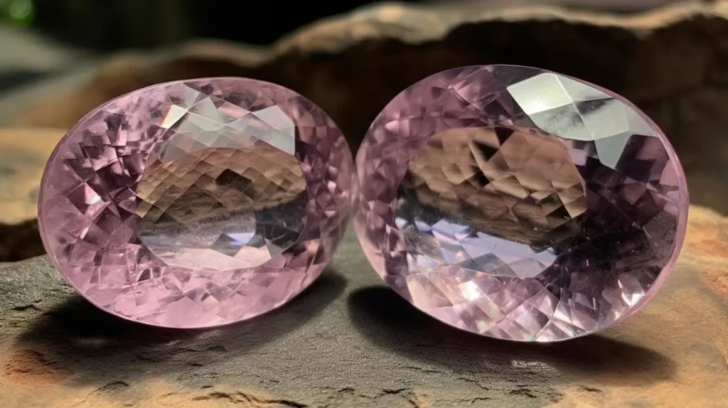 Pink Amethyst crystal