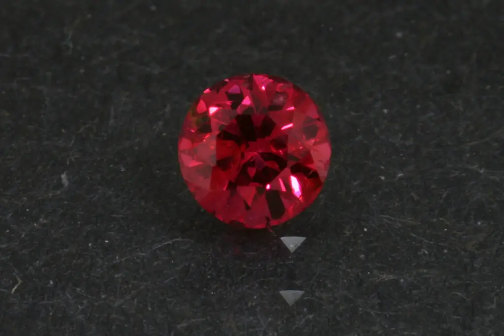 red gemstones