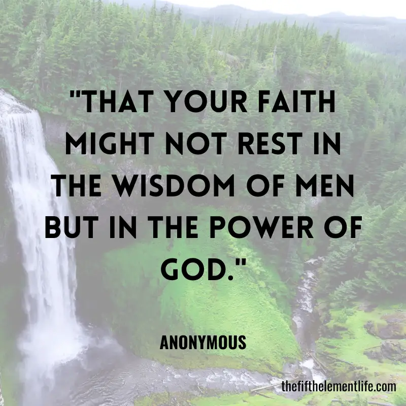 Enlightening Faith Quotes