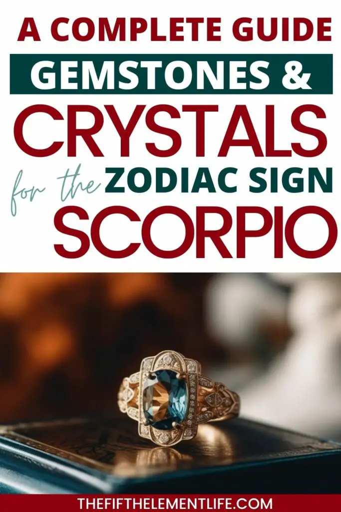 A Complete Guide On Super Scorpio Gemstones
