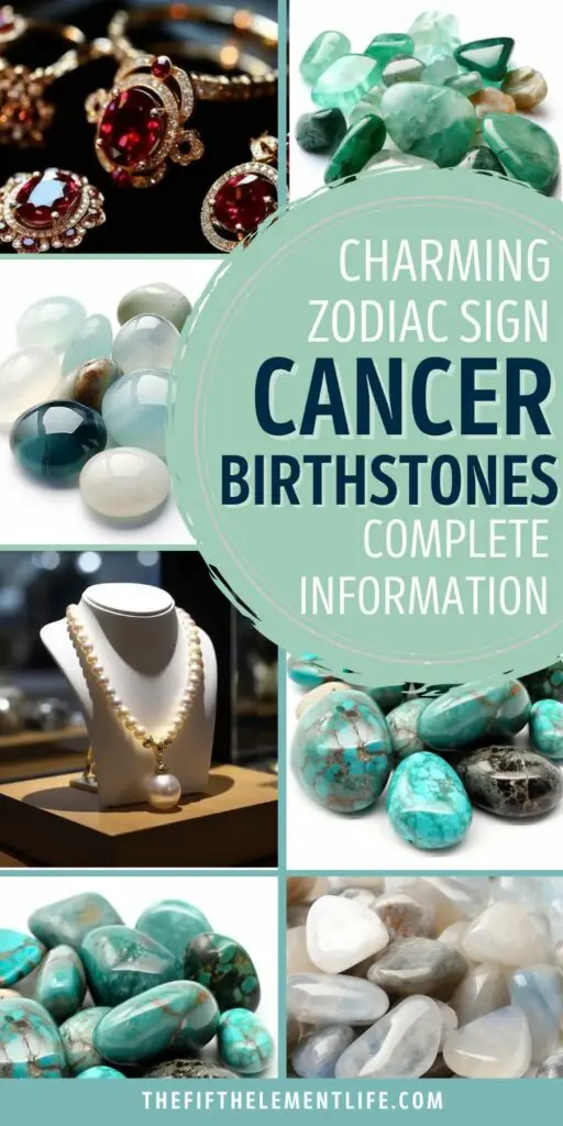 Zodiac sign Cancer birthstone