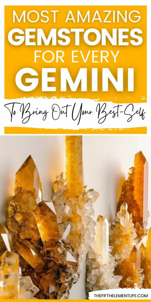 Best gemstones and crystals for Gemini