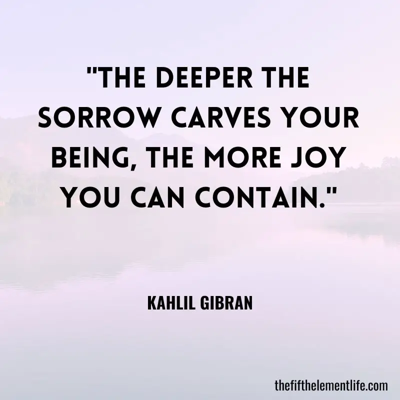 Kahlil Gibran suicide prevention quotes