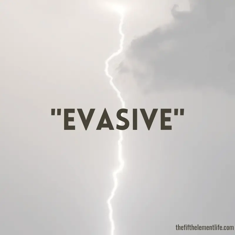 Negative Adjectives Starting With E