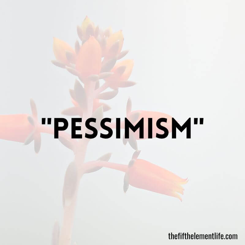 "Pessimism"