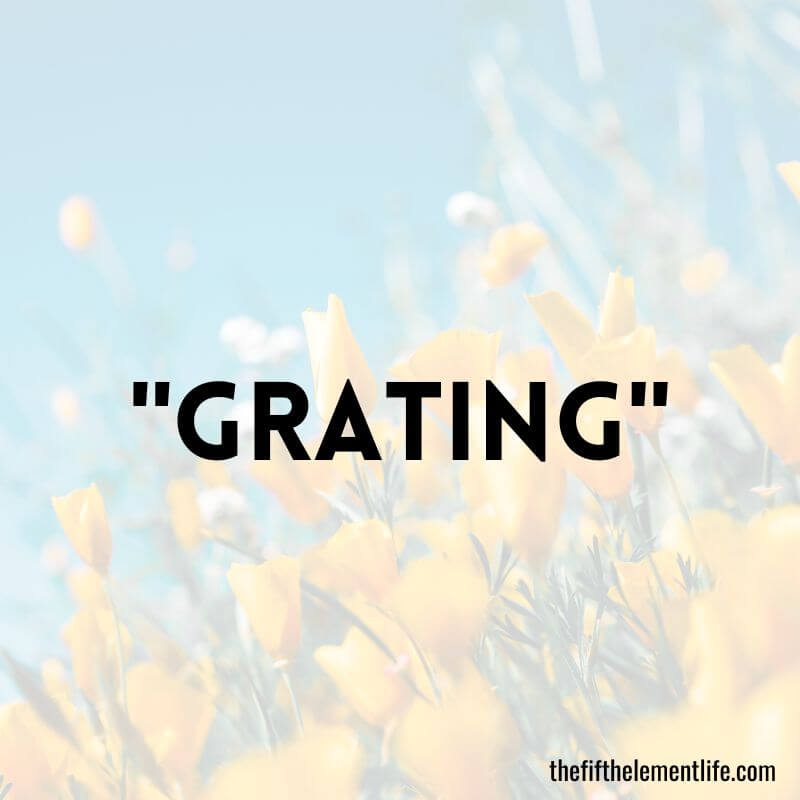 "Grating"
