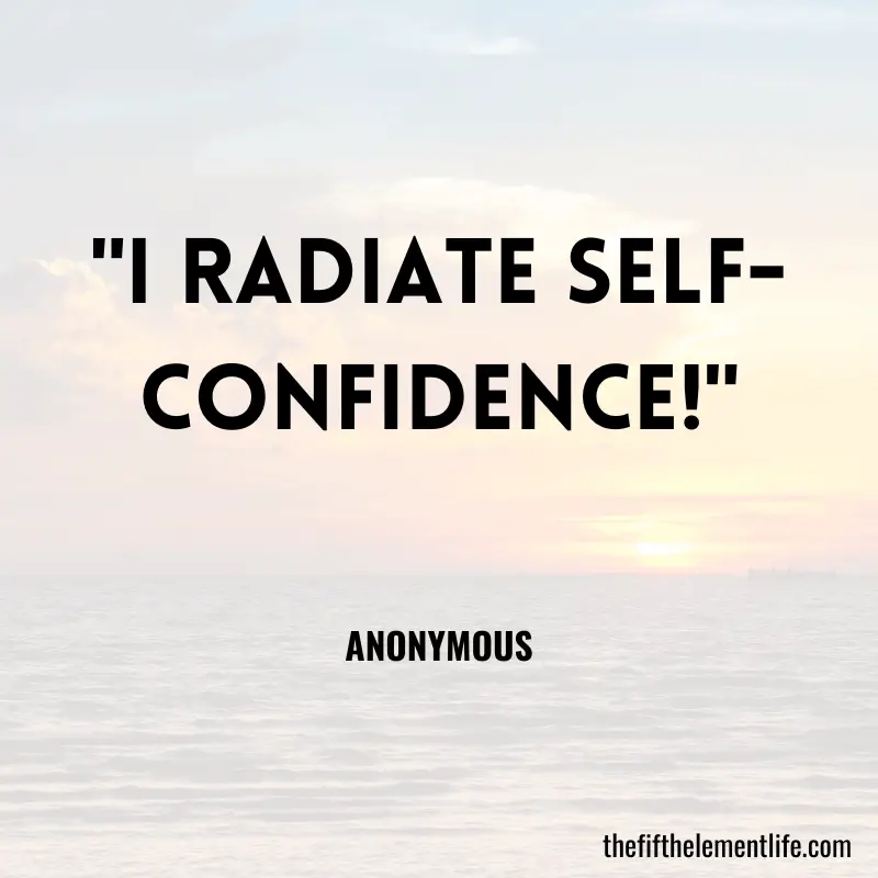Self-Confidence Affirmations For Self-Love
