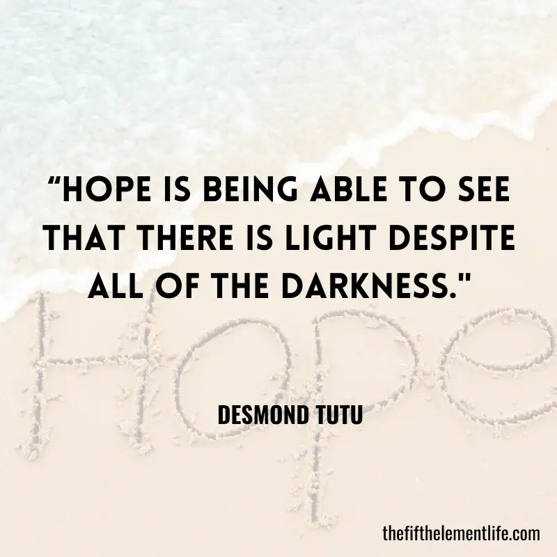 Quote related to Hope