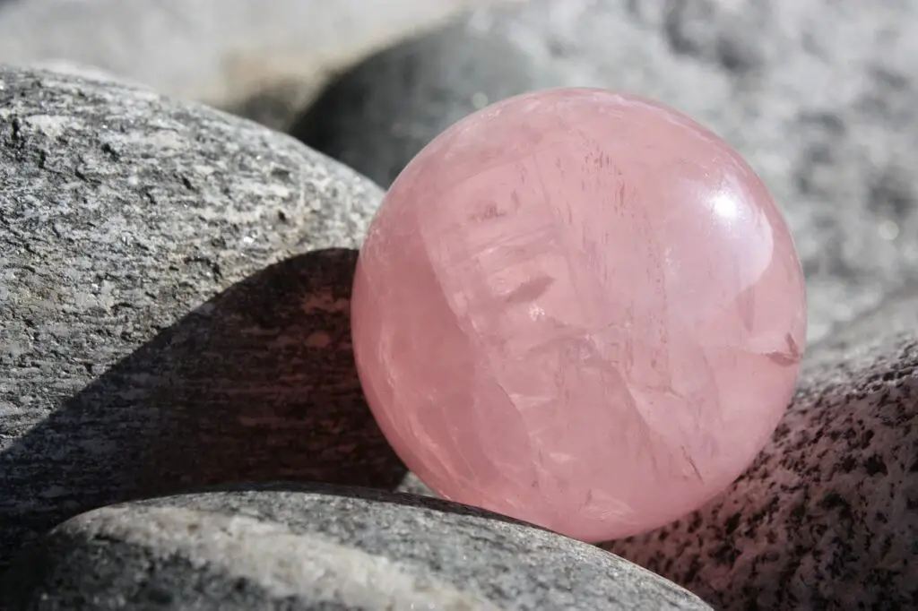 image of rose quartz stone