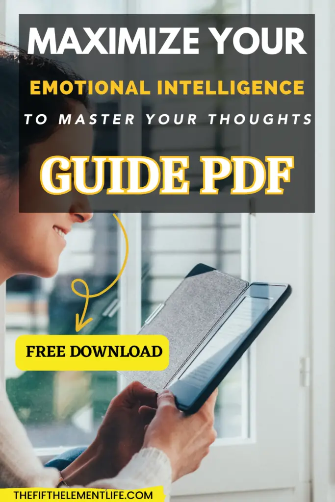 Introducing "Unlock Your Emotional Intelligence: Master Your Thoughts For Personal Growth"